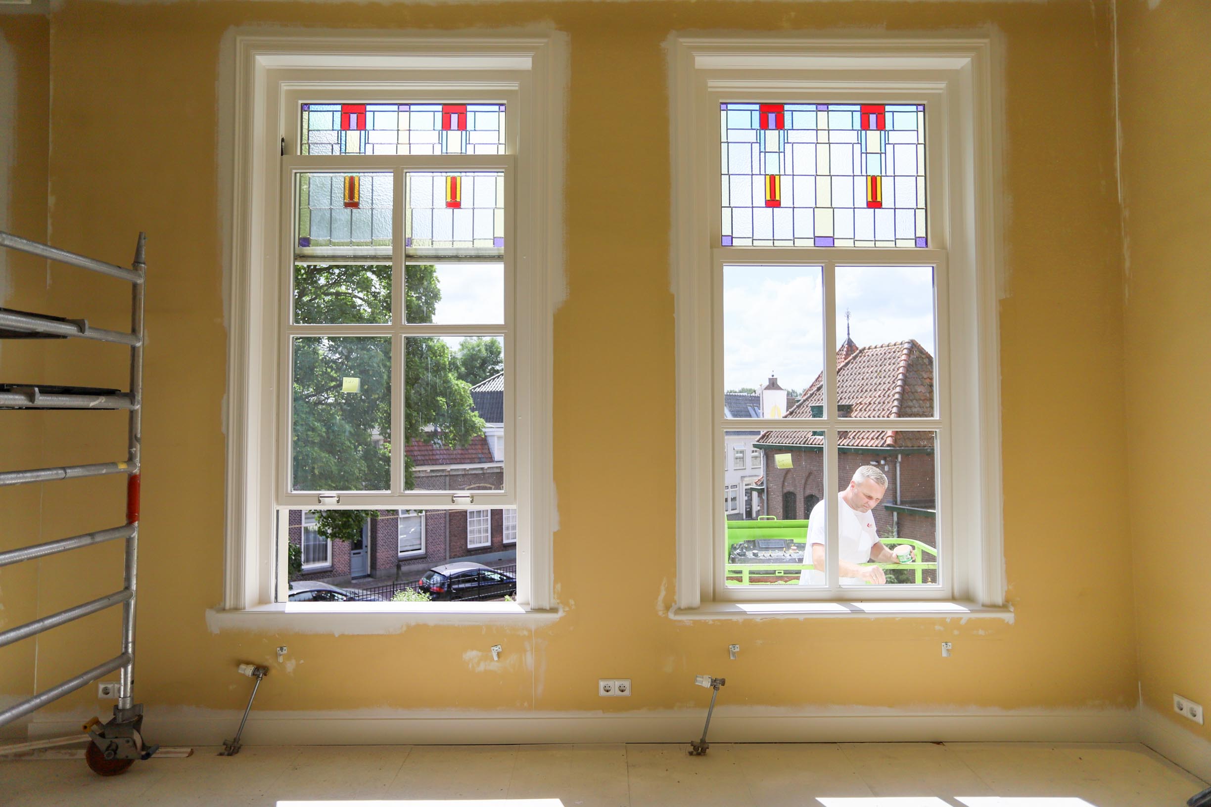 Voor de renovatie