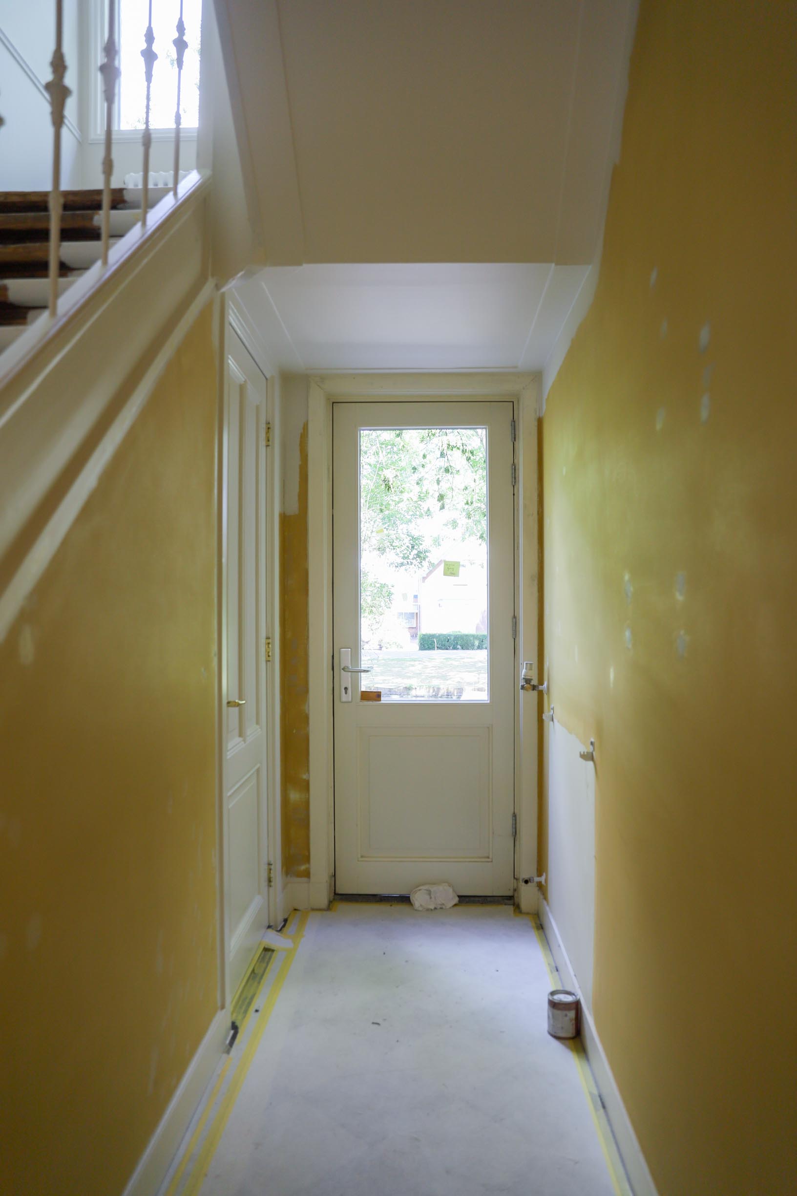 Voor de renovatie