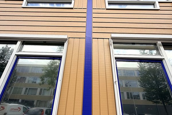 Buitenschilderwerk schoolgebouw ROC Midden Nederland, Utrecht
